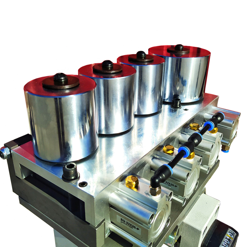 Clamp assembly for edge banding machines
